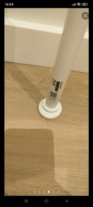 Set de baño: barra cortina y estante de ducha