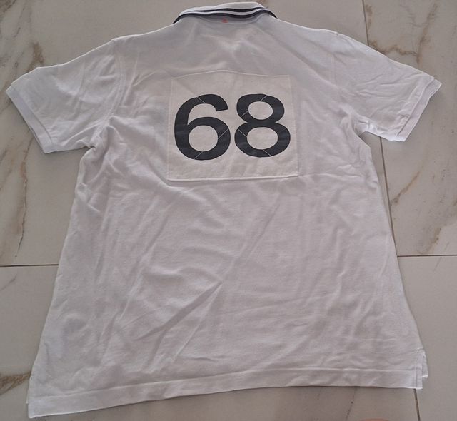 Polo Sun68 Uomo Bianco