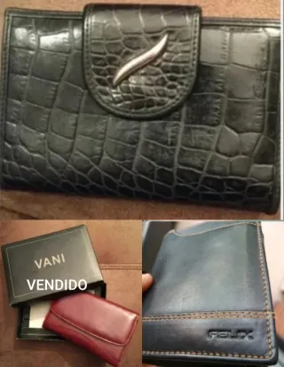 Monedero y Carteras de cuero