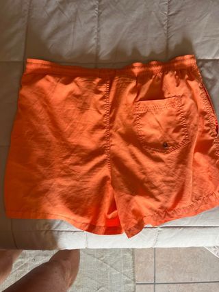 Bañador Zara Hombre L Naranja