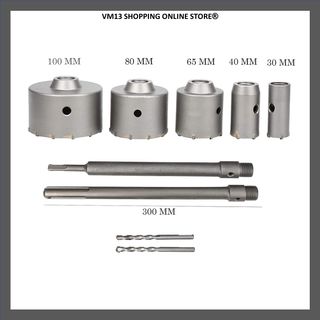 KIT FRESE A TAZZA 9 PZ DA  30 40 65 80 100 MM