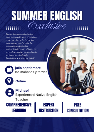 Clases Inglés verano con nativo