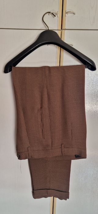 Completo giacca pantalone Mouvement marrone tg L