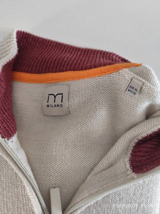 Chaleco MILANO beige XL