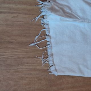 Peto vaquero blanco Pull&Bear XS