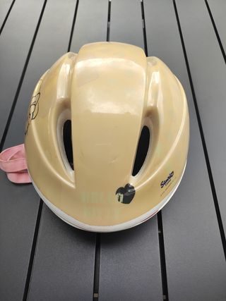 Casco bici Hello Kitty bimba