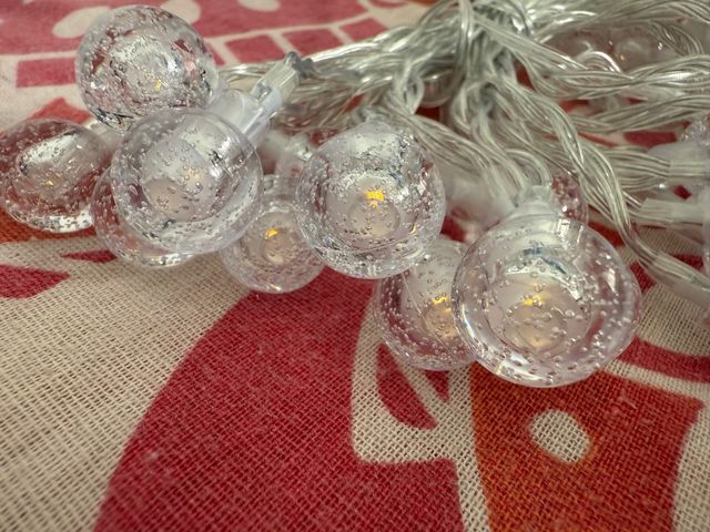 Luces LED Bola - Guirnalda