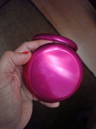 Monedero latón rosa nuevo