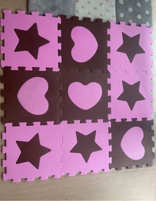 Alfombra de juegos infantiles 9 piezas