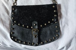 Borsetta Cinti nera - Pelle