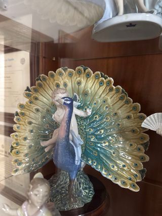 Figura Lladró Pavo Real