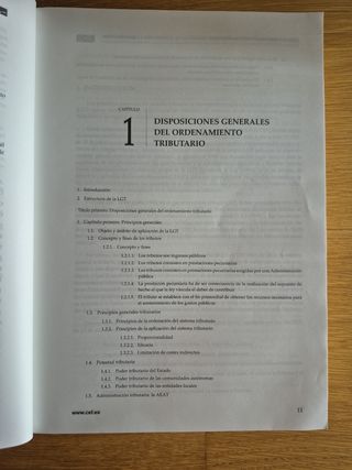 Derecho tributario y procedimientos de desarrol...