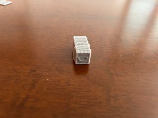 Miniature casse e barili wargame