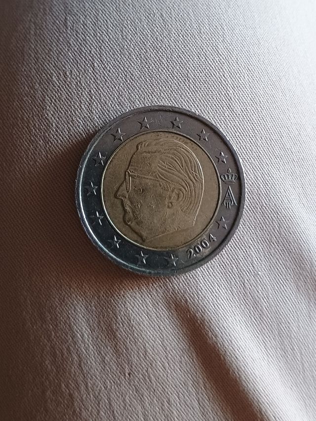 Moneda 2€ Bélgica 2004