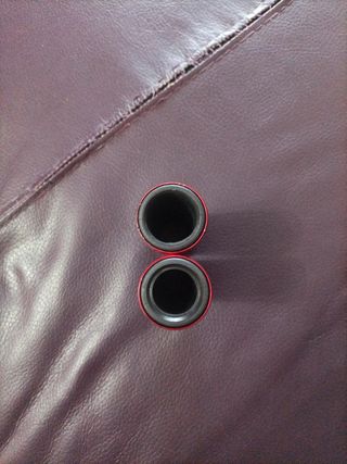 Puños Honda CBR rojos