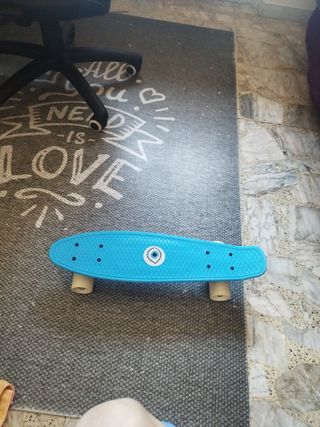 Monopatín Decathlon Azul