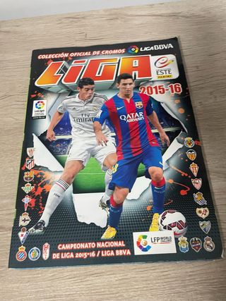 Álbum Liga BBVA 2015-16 Panini