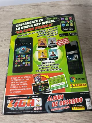 Álbum Liga BBVA 2015-16 Panini