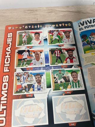 Álbum Liga BBVA 2015-16 Panini
