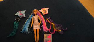 Muñeca Barbie Cabello Arcoiris