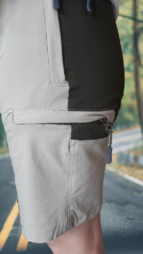 Shorts trekking beige-oliva