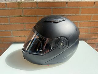 CASCO MOTO LS2 FF370 EASY NEGRO MATE MODULAR