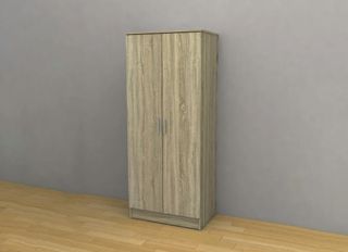 Armario 2 puertas blanco - oferta