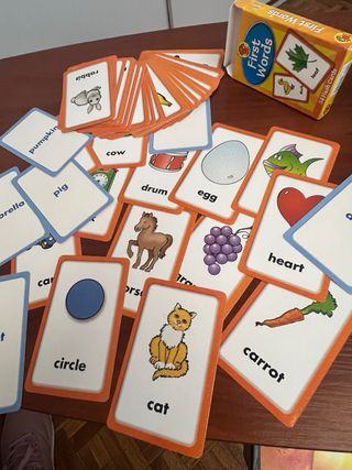 Flashcards First Words - Aprende Inglés