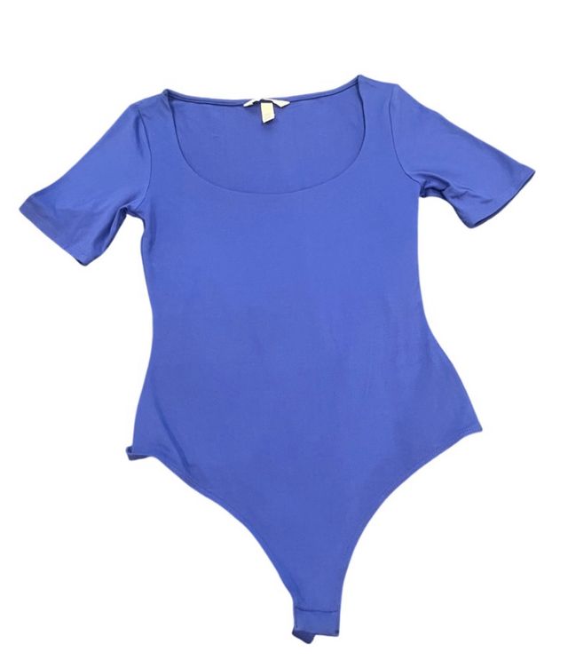 Body azul mujer XS - Suave