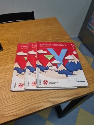 Libros lengua castellana 5° primaria