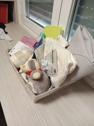 Cesta regalo bebé recién nacido