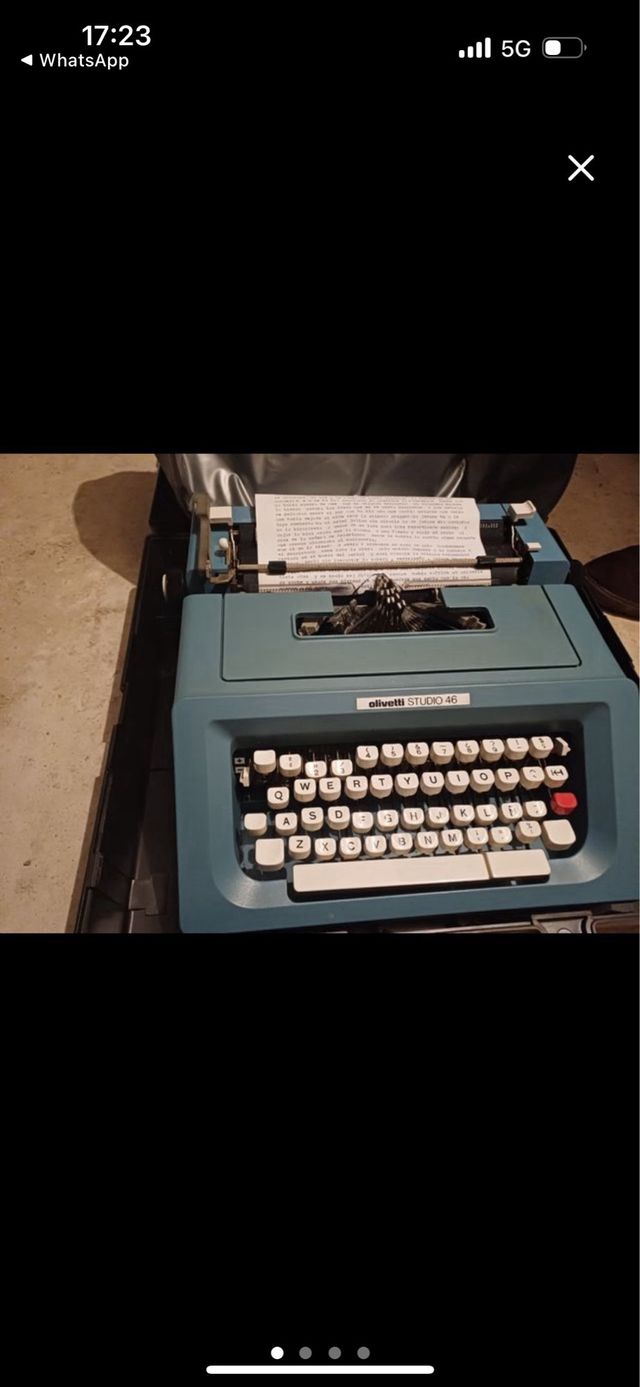 Olivetti Studio 46 - Máquina de escribir