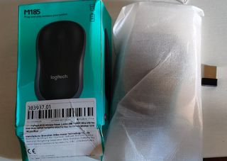 Mouse Logitech M185 wireless blu