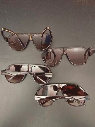 4 Gafas Sol Via Veneto - Marrón Dorado