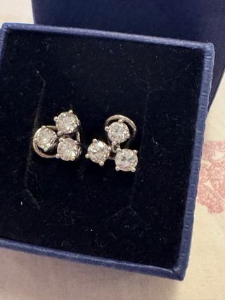 Pendientes Diamantes Narurales 