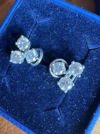 Pendientes Diamantes Narurales 
