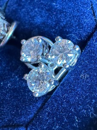 Pendientes Diamantes Narurales 