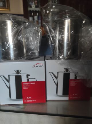 Cafetera Lacor Classic 0.35L - 2uds