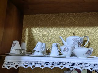 Servizio da caffè in porcellana - vintage