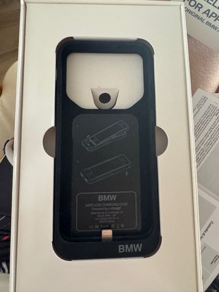 Cargador inalámbrico BMW iPhone 5/5s/SE