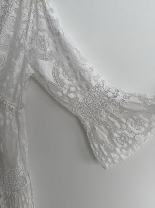 Vestido blanco ibicenco