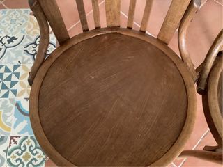 2 Sillas Madera Estilo Thonet
