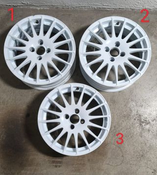 Llantas OZ 16" 4x100 ET37 125€ Cada Una
