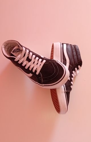 Vans Sk8-Hi - Negras - Talla Chica