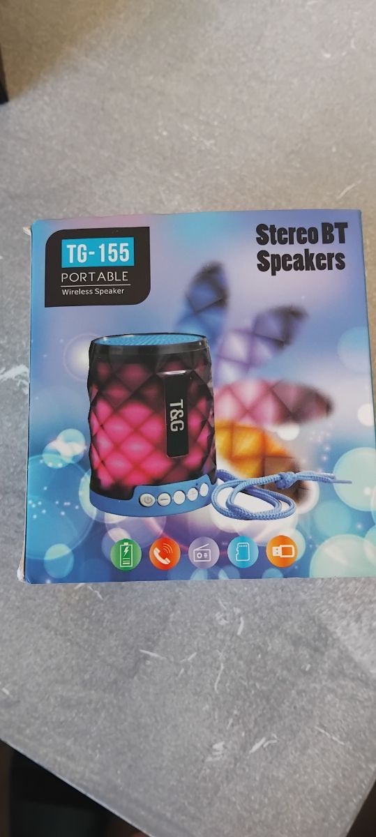 Altavoz Bluetooth TG-155 Portátil