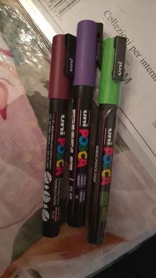 15 Pennarelli Uni Posca