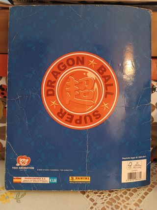Álbum Dragon Ball Super Panini