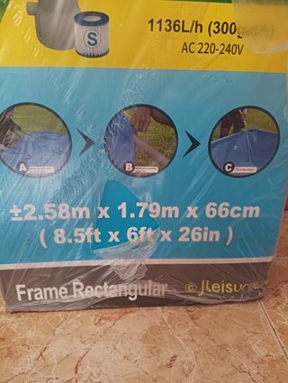 Piscina tubular Avenli NUEVA