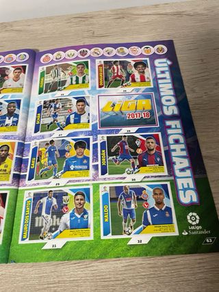 Álbum Liga Santander 2017-18