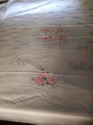 Copriletto matrimoniale leggero '80 cotone NUOVO